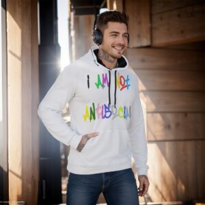 Men's Pullover Hoodie - White